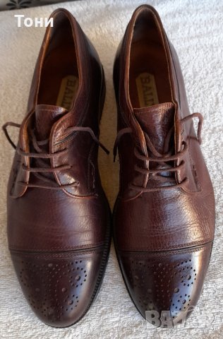 Мъжки оригинални обувки марка "BALLY" - Made in Italy, снимка 4 - Официални обувки - 30872003
