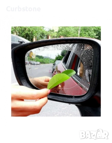 Протектор фолио за огледало против дъжд и изпотяване, снимка 2 - Аксесоари и консумативи - 52041616