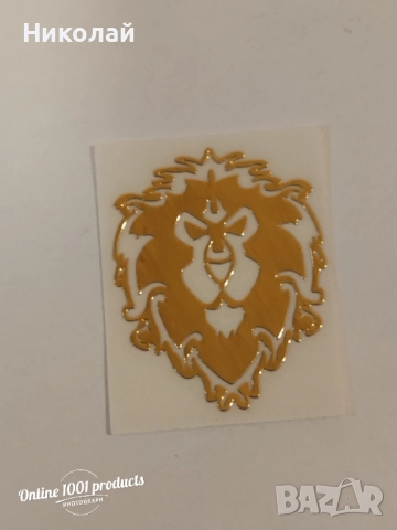 Метални стикери World of Warcraft, снимка 2 - Колекции - 52161462