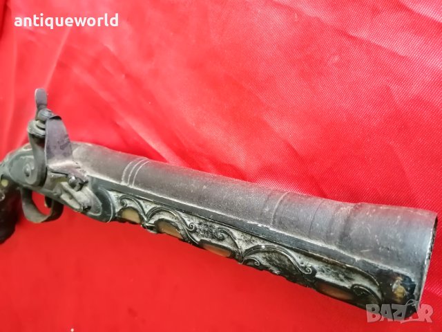 Стар ТРОМБЛОН , Кремаклия , Кремъчен Пищов , Пистолет, снимка 3 - Антикварни и старинни предмети - 42195235