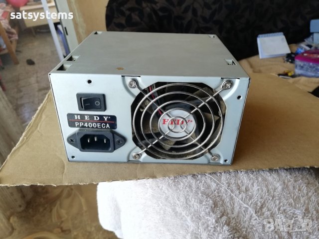 Компютърно захранване 400W HEDY-400ATX 80мм вентилатор, снимка 4 - Захранвания и кутии - 36823807