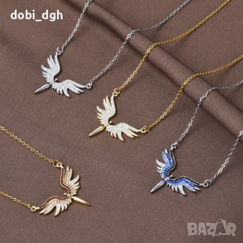 Дамско колие с висулка феникс