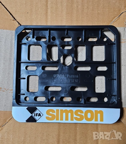 Стойка регистрационен номер симсон, снимка 4 - Аксесоари и консумативи - 53249679