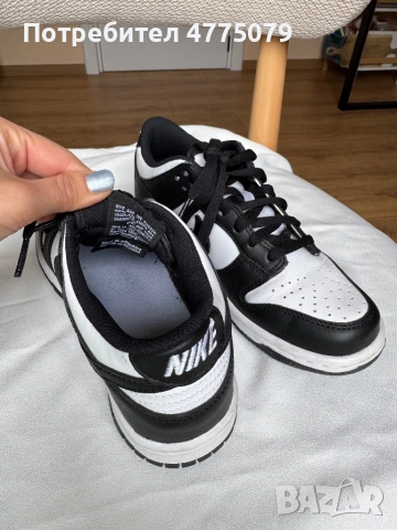 Nike Dunk Low - Черно/Бял модел , снимка 2 - Кецове - 53945692
