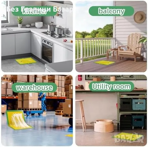 Нов Капан за насекоми - голяма лепяща дъска, 5 броя за вътрешна и външна употреба, снимка 5 - Други стоки за дома - 48199429