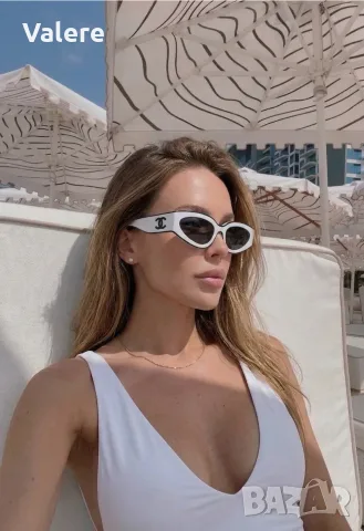 Стилни слънчеви очила Chanel пълен комплект (твърд калъф + кутия) | Идеален подарък