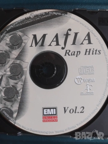 Mafia Rap Hits - аудио диск музика