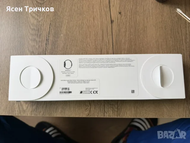 Apple Watch 7 45mm GPS, снимка 6 - Смарт часовници - 56453707