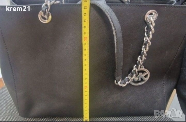 Michael Kors Saffiano Susannah tote дамска чанта, снимка 3 - Чанти - 52575504