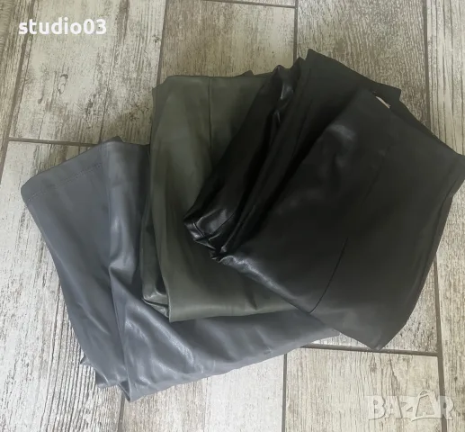 3бр клин еко кожа Sinsay и клин трико Mango Xs
