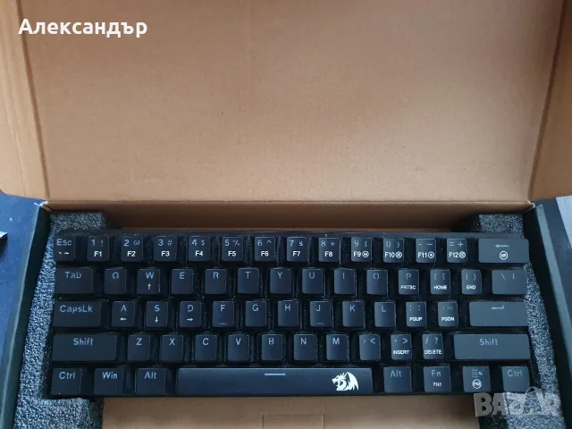 Механична клавиатура redragon jax k613-KB , снимка 3 - Клавиатури и мишки - 56063073