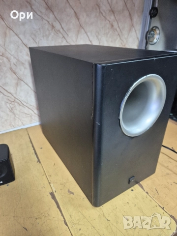 Активен субуфер Canton AS10 + 4бр.съраунд колонки + 1бр. център, снимка 2 - Тонколони - 50839210