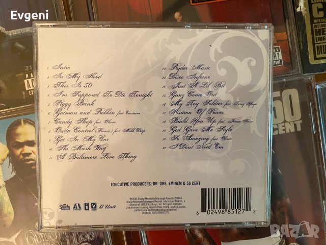 Оригинални Албуми Дискове Eminem 50 Cent Xzibit CD DVD 1999-2005, снимка 4 - CD дискове - 40832144