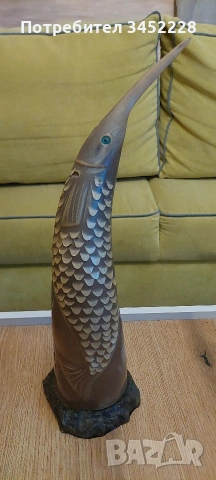 фигура от рог за колекционери височина 40см 