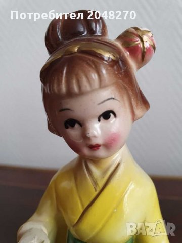 Фина ЯПОНСКА ГЕЙША гол.18 см., снимка 2 - Декорация за дома - 30284771