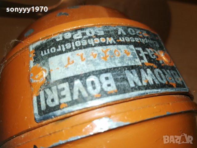 BROWN-BOVERI-марков електромотор/вентилатор 1302211137, снимка 10 - Колекции - 31797020