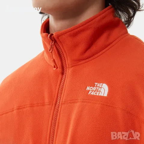 THE NORTH FACE -M 100 GLACIER 1/4 ZP - страхотен мъжки полар КАТО НОВ ХС