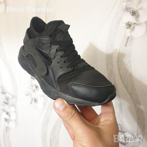 МАРАТОНКИ NIKE AIR HUARACHE BLACK  номер 37, снимка 11 - Маратонки - 40792391