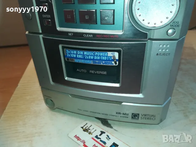 AIWA XR-M11K CD/TAPE/TUNER/AUX 2210241832, снимка 4 - Аудиосистеми - 47680540