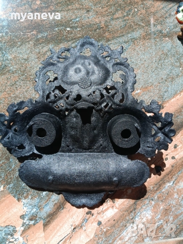 Немска чугунена мастилница от  "Moritz Müller", снимка 11 - Антикварни и старинни предмети - 51756753