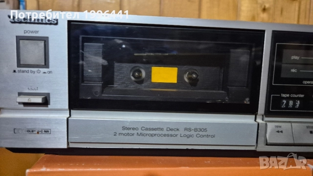 Касетъчен дек Technics RS-B305 , снимка 2 - Декове - 52368794