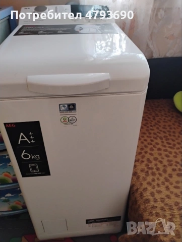 Пералня за части AEG горно зареждане, снимка 3 - Ремонти на перални - 54167158