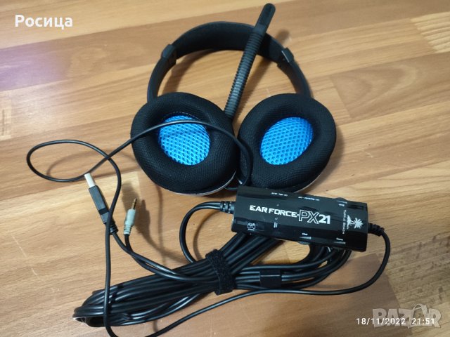 Геймърски слушалки-Eаrforce-PX21, снимка 6 - Аксесоари - 36541058