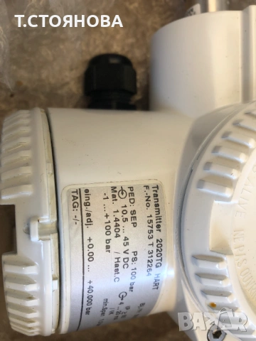 ABB Трансмитер за налягане, снимка 2 - Други машини и части - 54194989