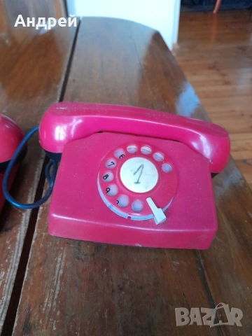 Стари детски телефони Респром, снимка 3 - Антикварни и старинни предмети - 53912731