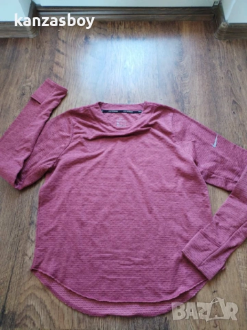 Nike Women's Sphere Element Running Long Sleeve - дамска термо блуза М, снимка 5 - Блузи с дълъг ръкав и пуловери - 53047598