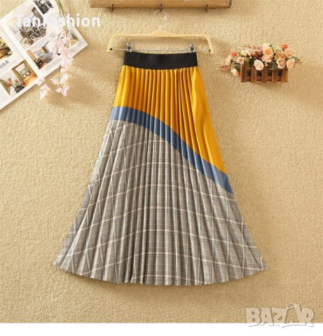 Плисирана дамска пола , снимка 3 - Поли - 42872016