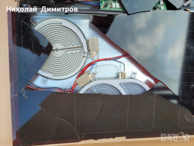 Продавам керамичен плот Candy Mod. PVD 756 N за части, снимка 6 - Печки, фурни - 54180793