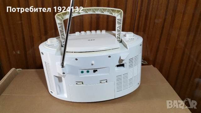 AEG CD-USB касетофон, снимка 5 - Радиокасетофони, транзистори - 53274852