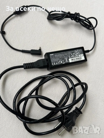 Оригинално зарядно за лаптоп Acer 19V 2.37A 45W , зарядно ACER , Букса: 3.0*1.0mm, снимка 2 - Кабели и адаптери - 53985667