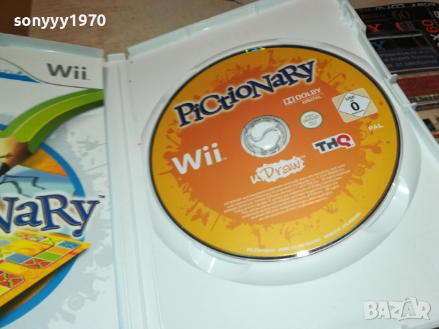 NINTENDO WII-PICTIONARY 2711251750, снимка 4 - Игри за Nintendo - 52564672