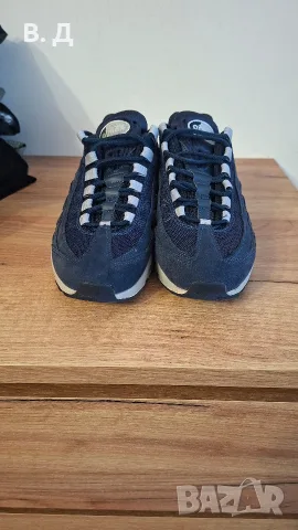 Оригинални маратонки Nike Air Max 95 (Navy Blue) – Размер 40.5 / US 7.5, Дължина на стелката: 25.5см, снимка 2 - Маратонки - 56245527