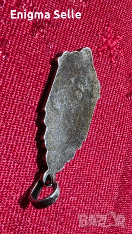 Винтидж сребърна висулка, медальон Богородица 3,34 гр , снимка 4 - Колиета, медальони, синджири - 54161270