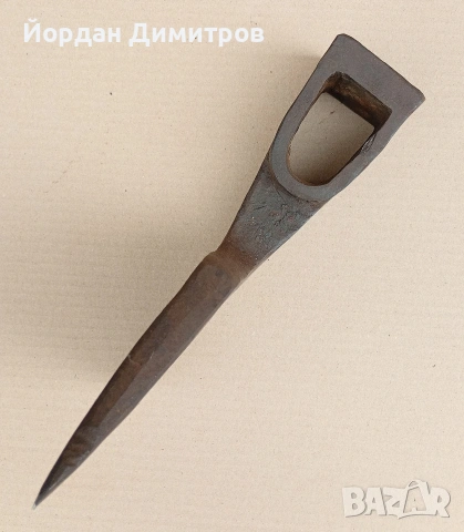 Стара голяма брадва 3,6кг., снимка 4 - Антикварни и старинни предмети - 54279688
