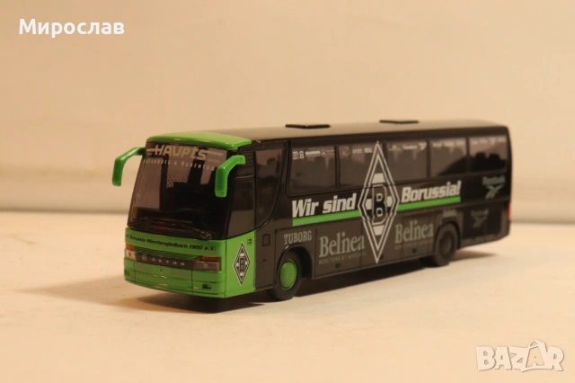 RIETZE H0 1/87 SETRA BORUSSIA СЕТРА АВТОБУС МОДЕЛ, снимка 3 - Колекции - 54029389
