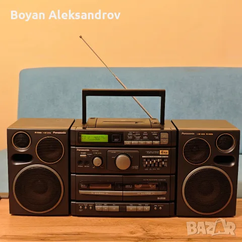Култов радиокасетофон Panasonic RX-DT680 – Portable Stereo Component CD System