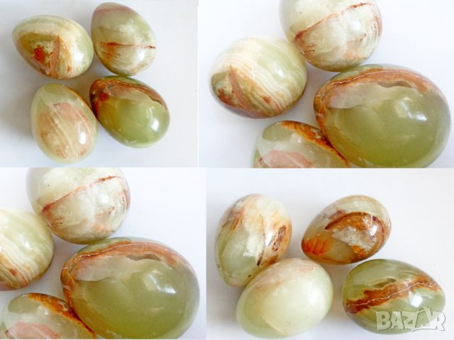 Яйца от мраморен оникс., снимка 3 - Други ценни предмети - 37220575