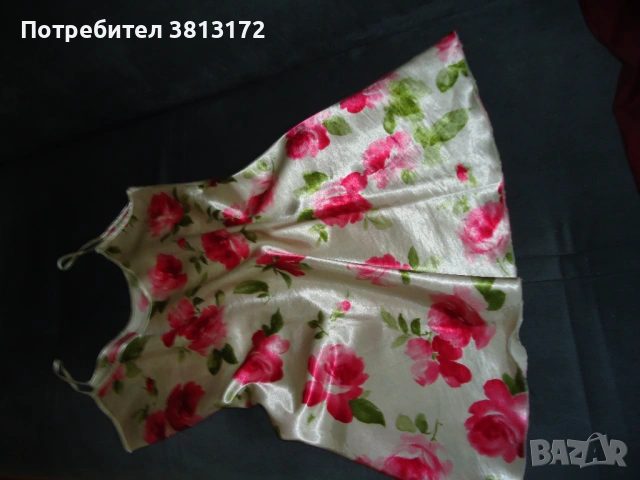 сатенена нощница, снимка 3 - Нощници - 54324442