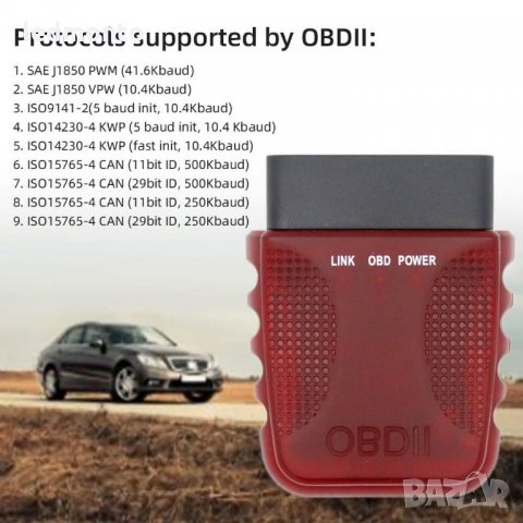 автодиагностика  V1.5 wifi OBD2 IOS диагностика