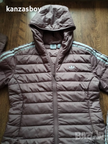 ADIDAS SLIM JACKET - страхотно дамско яке КАТО НОВО Л, снимка 4 - Якета - 52471125