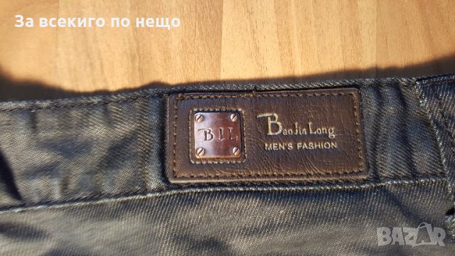 baojia long jeans men, снимка 5 - Дънки - 31515172