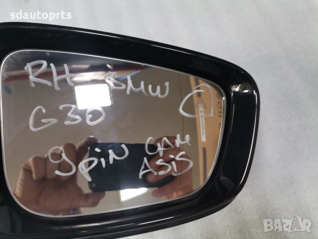 Дясно огледало BMW G30 G31 Камера Assistant 9 Pin , снимка 2 - Части - 52087466