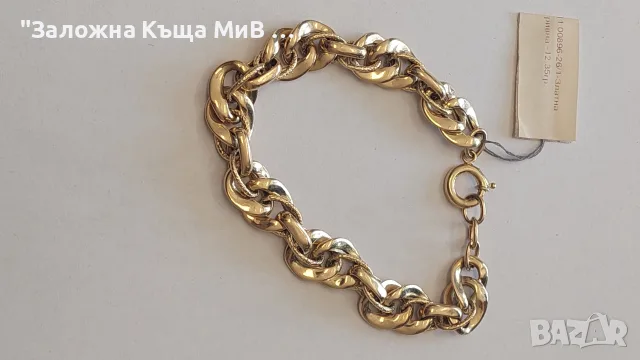 Златна Гривна 12,35 гр. 14 к. 82 Евро/гр. , снимка 4 - Гривни - 55954036