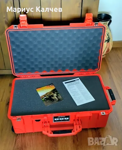 Твърд водоустойчив куфар за техника Peli™ Case Air 1535TRVL Travel Case - Чисто нов!
