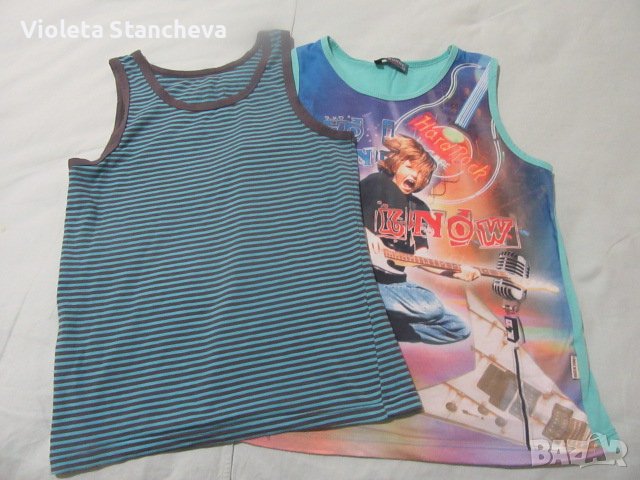 ЛОТ ОТ ТЕНИСКА И ДВА ПОТНИКА ЗА МОМЧЕ, снимка 5 - Детски тениски и потници - 37540107