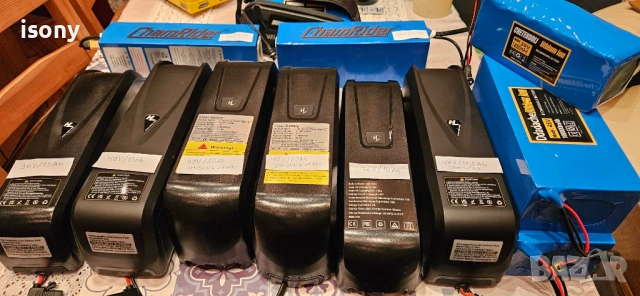 Литиеви батерии 36в - 48 волта 